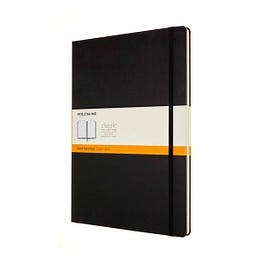 Moleskine Hardcover Notebook A4 Ruled Black
