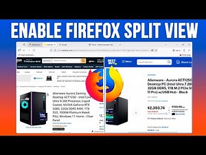 Side by Side Page Viewing! How to Enable the New Split View Feature in Mozilla Firefox