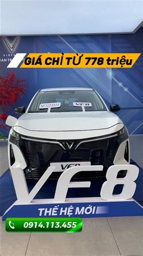 A close look at the all-new 2026 VF8. Prices starting from 778 million #vinfast #vf8 #newvf8