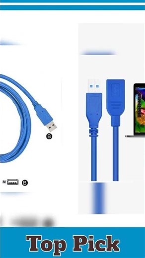 Super speed Usb 3.0 Male To Female Data Cable Extension Cord For Laptop Pc Camera - 5M