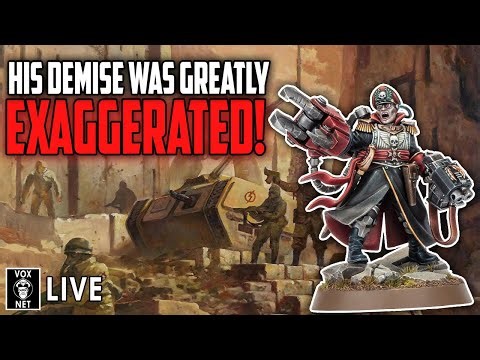 COMMISSAR YARRICK IS BACK! THIS HYPE TRAIN HAS NO BREAKS!