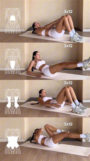 1.7M views · 13K reactions | Abs on  These simple core exercises are perfect for your at-home workout. No equipment — just feel the burn! Get the Calisthenics Plan in the BetterMe app: https://bttrm.co/HomeCalisthenicsWorkout | BetterMe | Facebook