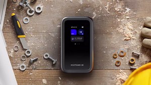 NETGEAR Nighthawk 5G Mobile Hotspot M7 with eSIM or SIM | Portable WiFi 7 Router for Travel in 140+ Countries | Supports 32 Devices | Unlocked 5G/4G LTE | 3.6Gbps Speed | AT&T, T-Mobile (MH7150)