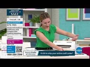 Couture Creations GoPower and Emboss DieCutting Machine