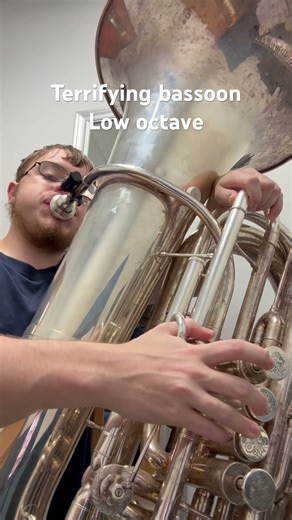 Terrifying bassoon low octave