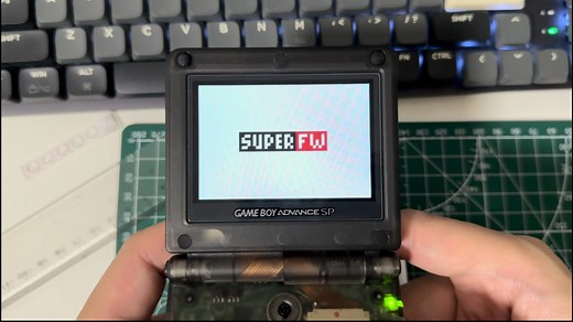 GBA烧录卡SuperCard升级第三方固件SuperFW，让SuperCard变废为宝