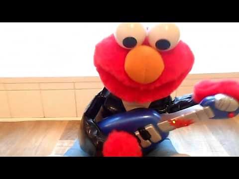 Rock & Roll Elmo 1998 By Tyco Sings And Plays Guitar Interactive Sesame Street