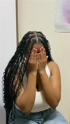 Stunning Medium Goddess Braids in Color 1
