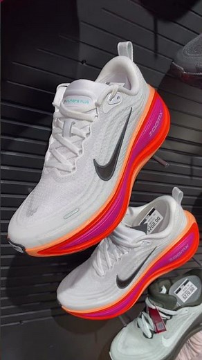 Nike Vomero Plus (White/ Fire Pink/ Hyper Crimson/ Black)
