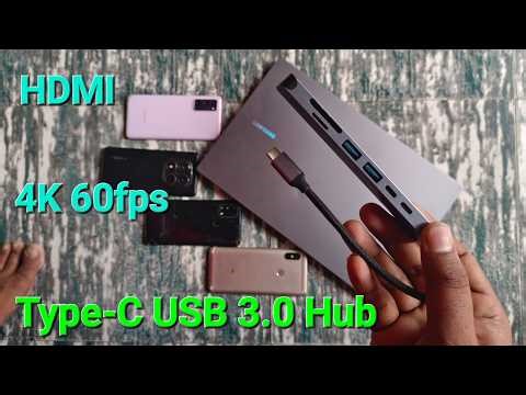 Verilux 7-in-1 USB C Hub Unboxing & Test | HDMI 4K, USB 3.0, PD 100W Explained!