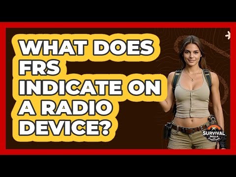 What Does FRS Indicate on a Radio Device?