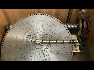 Polyphon 15½ inch (39.5cm) Disc Musical Box plays 10217 Carmen The Toreador Song G Bizet