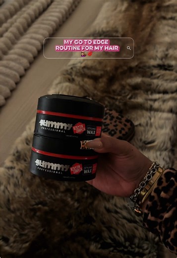 Perfecting Hair Edges with Gummy Professional Edge Control