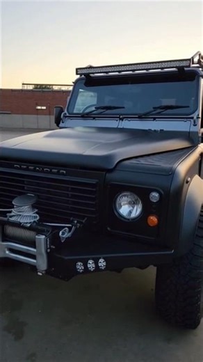The Cleanest Modified Defender You’ll See Today 💎✨ #shorts