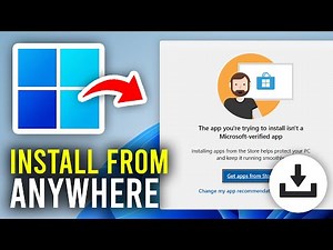 Install Third Party Apps From Anywhere On PC & Laptop - Full Guide