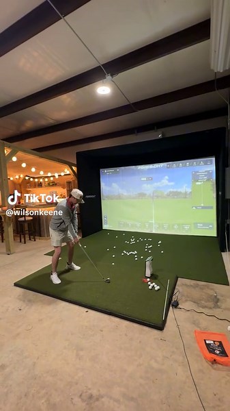 New Golf Simulator Addition to the Shop