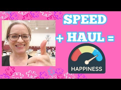 Competition wrap-up and PUZZLE HAUL. Can you guess my time for a 500 piece puzzle?