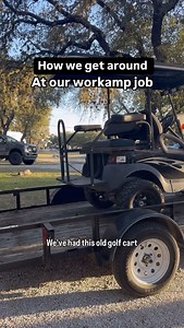 5.9K views · 111 reactions | We keep a golf cart at our workamp...