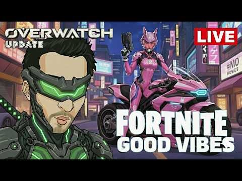 🟢Live:Good Vibes with Overwatch Only BR ZB INDIA! Code - ANGEYT #Epicpartner