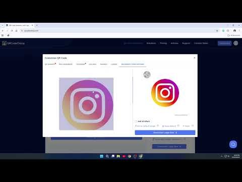 create a custom QR code with a logo online