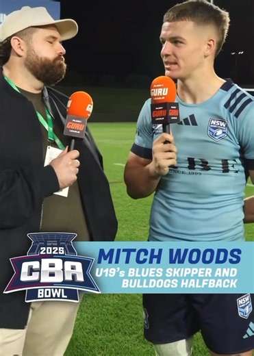NSW Blues Under 19's Skipper and Canterbury Bulldogs halfback Mitch Woods talks about the heartbreak of a HIA with 7 minutes left in the CBA bowl and the pride of being a Bulldog. A very impressive young man. | Bulldogs 4 Life