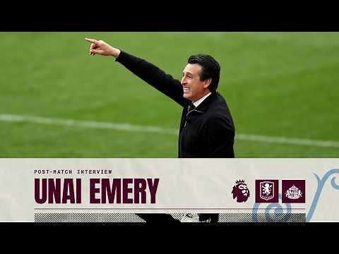 "I expressed all of my emotions!" Unai Emery's post-match reaction 🗣️