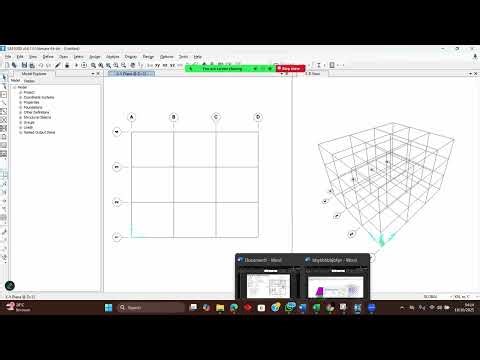Tutorial SAP 2000 part 1 (Define Material, Section Properties, Grid)