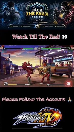 Iori vs Iori 🔥 Ultimate Mirror Match! | KOF XIV #shorts