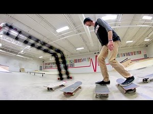 EPIC SKATEBOARDING OBSTACLE COURSE! / Warehouse Wednesday