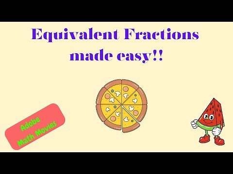 EQUIVALENT FRACTIONS made easy!!