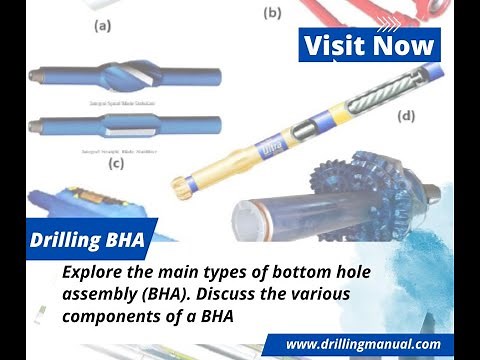 Drilling Manual | Bottom Hole Assembly Components and Design