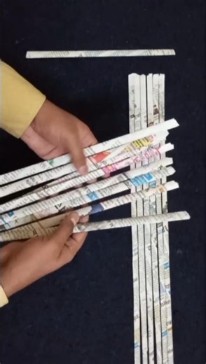 Newspaper basket | how to make a paper basket | newspaper craft #diy #shortvideo #shorts #short