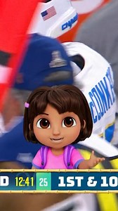 Swiper is no stranger to masks #NFLWildCard | Nickelodeon