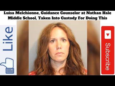 Luisa Melchionne, Guidance Counselor at Nathan Hale Middle School, Taken Into Custody For Doing This