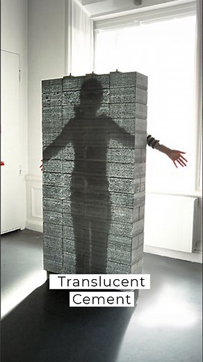 Parametric Architecture on Instagram: "What is the influence of translucent concrete in architecture and design?  Narrator: @hamithz  Video: @pa.next #translucent #concrete #sustainablearchitecture #parametricarchitecture"