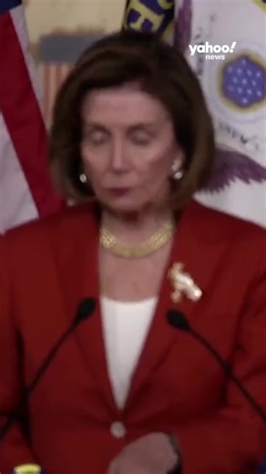 Nancy Pelosi reacts to the Supreme Court's decision to overturn Roe vs. Wade. | Yahoo News