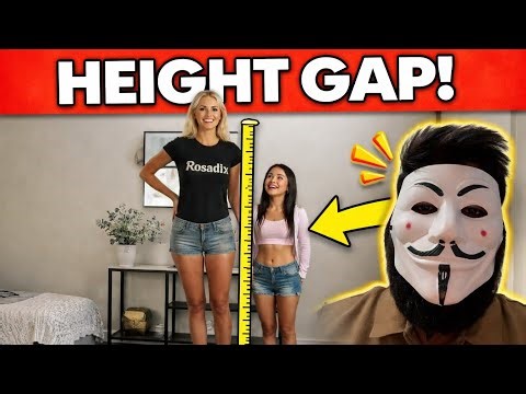 EXTREME HEIGHT DIFFERENCE 😳 Tall Girl vs Short Girl!