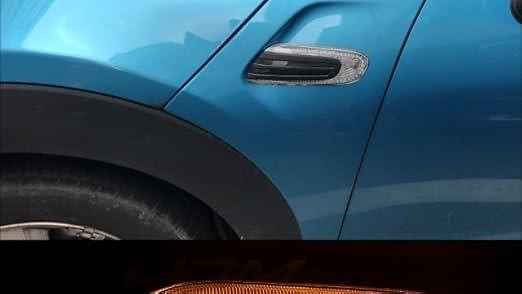 Sequential Blink Amber LED Fender Side Marker Light Kit For MINI Cooper F55 F56 F57 Hardtop\/5-Door\/C