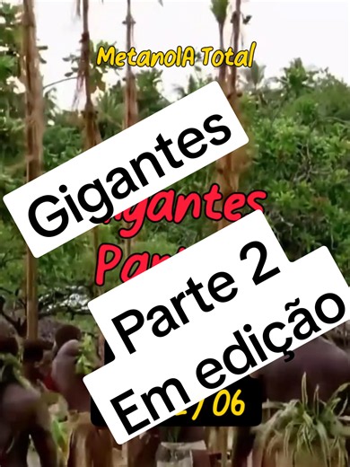 Os relatos não terminaram. Amanhã, dia 12/06, a noite, sai a Parte 2. Já assistiu a origem e a parte 1? Será mesmo verdade? Será essa, mais uma história de terror extremo? Qual a origem desses gigantes? #Gigantes #Guadalcanal #Misterios #Terror #SegundaGuerraMundial