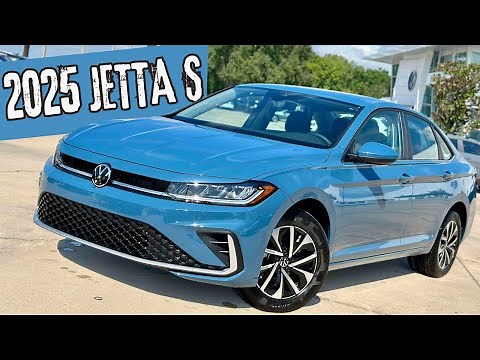 2025 Volkswagen Jetta 1.5T S First Look In New Monterey Blue Paint Color