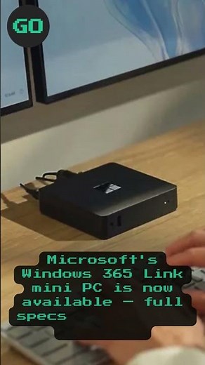 Microsoft's Windows 365 Link mini PC is now available — full specs and pricing revealed