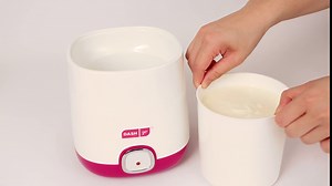 Dash Bulk Yogurt Maker Machine with One Touch Display + BPA-Free Storage Container & Lid: Perfect for Organic, Sweetened, Flavored, Plain, or Sugar Free Options for Baby, Kids, & Parfaits, 1 Quart