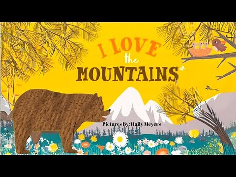 I Love the Mountains - Sing Along Book for Kids