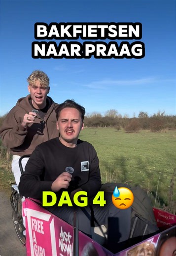 Bakfietsen naar Praag 🇨🇿 DAG 4: Start: Eickelborn🇩🇪 Doel: Paderborn 🇩🇪 Teller goede doel: €12.685,00 Volg ons om niks te missen van dit bizarre avontuur! ❤️🫣 #challenge #bakfiets