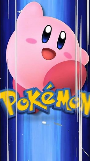 If Kirby were a Pokémon 😱 #pokemon #pokemon #nintendo #kirby
