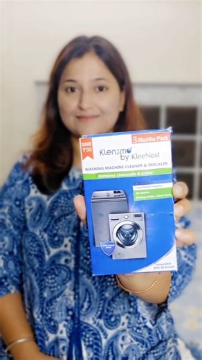 div mishra on Instagram: "Comment for link #washingmachine #amazonfinds #homecleaning Klenzmo by kleenest washing machine cleaner, happi planet, trending, viral reels, cleaning hacks, washing machine cleaner tablet, eco-friendly washing machine cleaner & descaler, deep clean"