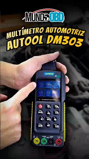 ¡AUTOOL DM303 ES EL MULTIMETRO DEL AÑO!