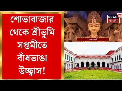 Durga Puja 2025 | নবপত্রিকা স্নানে শুরু সপ্তমী, রীতি মেনে উমার আরাধনায় ভক্তদের ভিড় | Bangla News