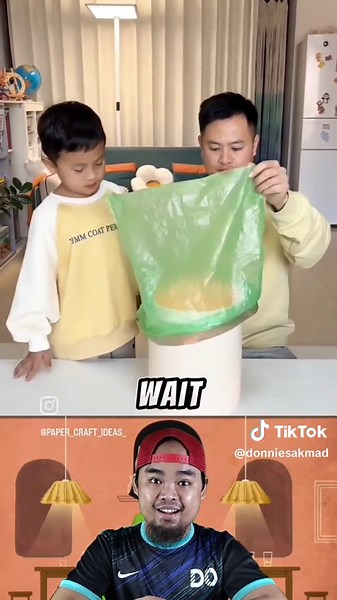 Sky Lantern Hack Using Candle and Plastic Bag