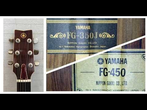 YAMAHA FG-450 VS FG-350J